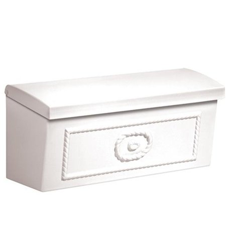 SALSBURY INDUSTRIES Salsbury 4560WHT Surface Mounted Townhouse Mailbox In White 4560WHT